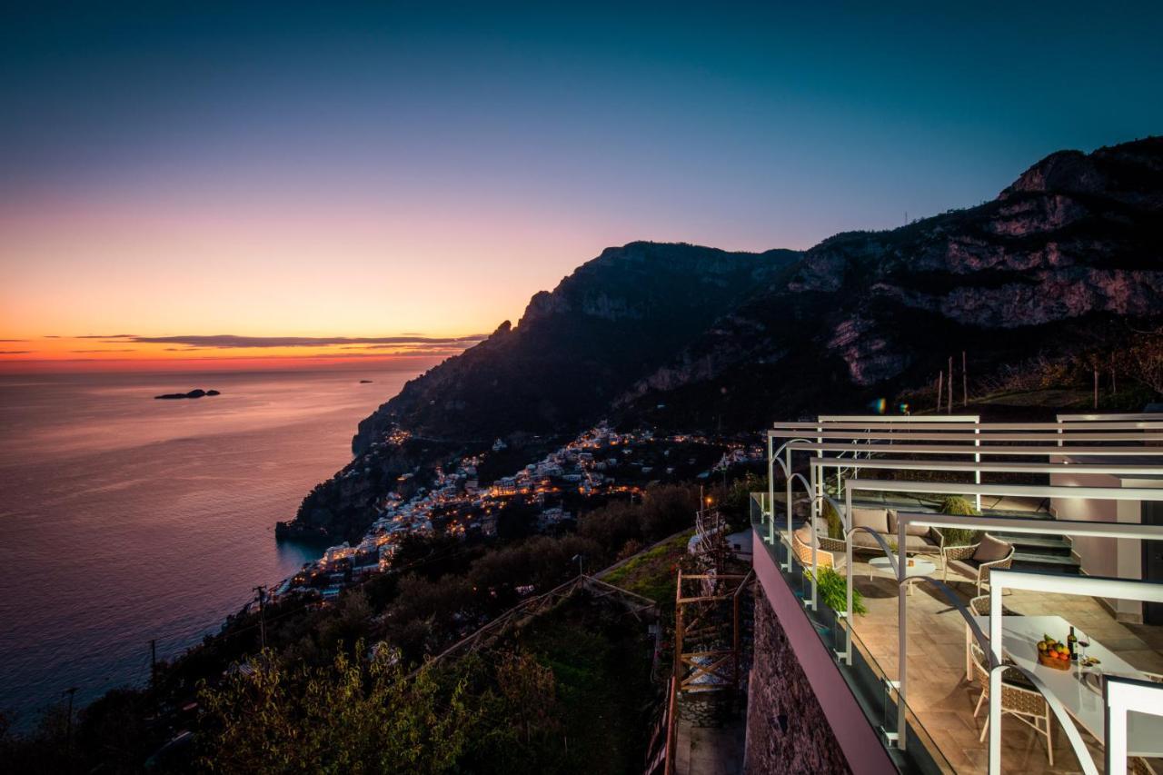 Villa La Tagliata Spectacular Jacuzzi Tub Amazing View And Private Parking Garage ポジターノ エクステリア 写真
