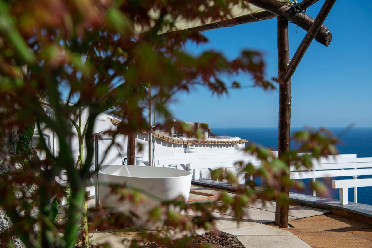 Villa La Tagliata Spectacular Jacuzzi Tub Amazing View And Private Parking Garage ポジターノ エクステリア 写真